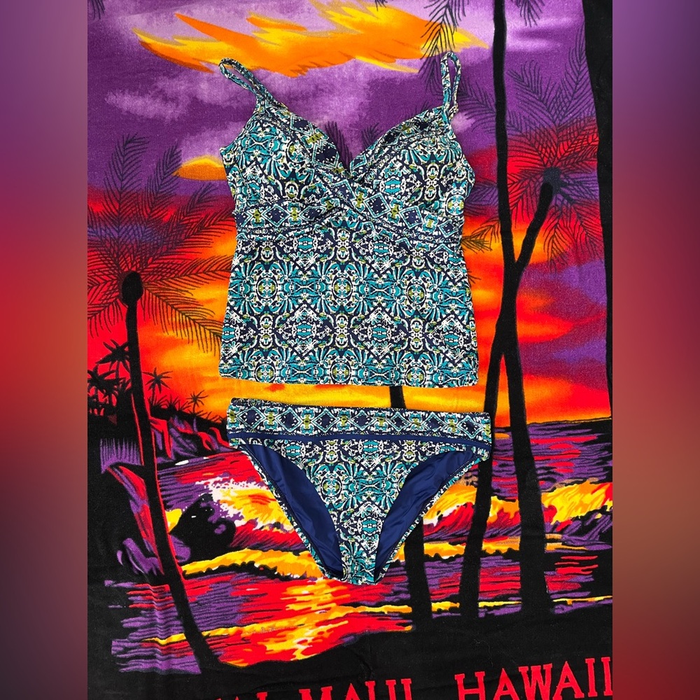 La Blanca Tankini Swim Set